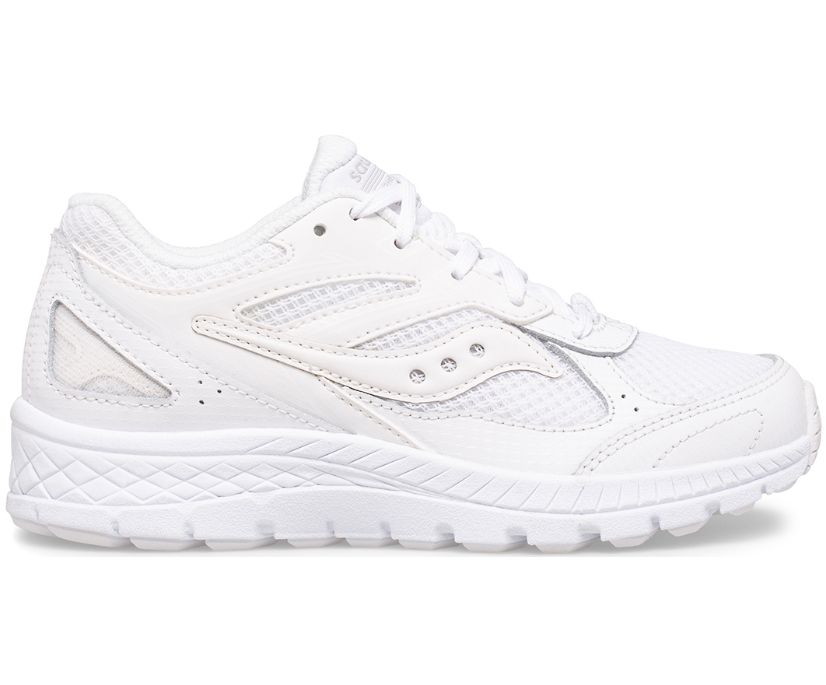 Tenis Saucony Cohesion 14 Encaje Niños Blancos | México 846FDNM